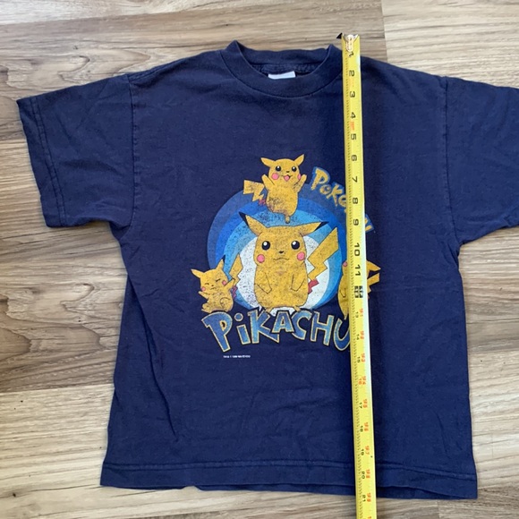Vintage Pokémon Pikachu Shirt 1999 Nintendo Vintage Top - Picture 6 of 8